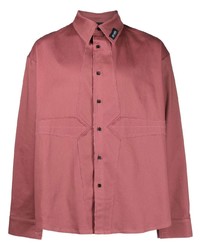 rosa Langarmhemd von AV Vattev