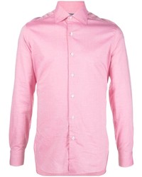 rosa Langarmhemd von Barba