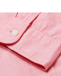 rosa Langarmhemd von Burberry