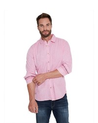 rosa Langarmhemd von Camp David