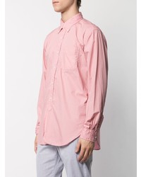 rosa Langarmhemd von Engineered Garments