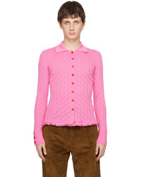 rosa Langarmhemd von Cormio