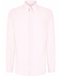 rosa Langarmhemd von Dolce & Gabbana