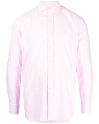 rosa Langarmhemd von Doppiaa