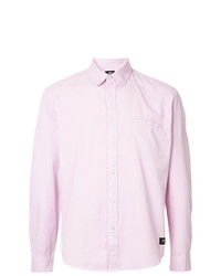 rosa Langarmhemd von Edwin