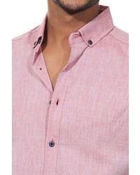 rosa Langarmhemd von FIOCEO