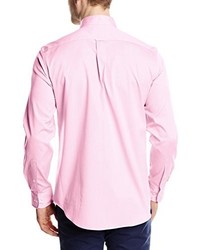 rosa Langarmhemd von Gant