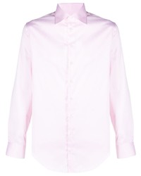 rosa Langarmhemd von Giorgio Armani