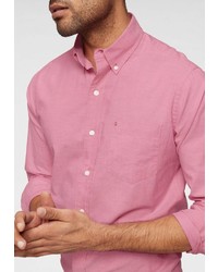 rosa Langarmhemd von Izod