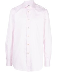 rosa Langarmhemd von Kiton