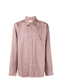 rosa Langarmhemd von Lemaire