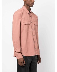 rosa Langarmhemd von C.P. Company