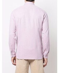 rosa Langarmhemd von Tommy Hilfiger