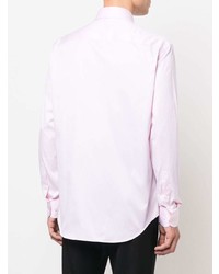 rosa Langarmhemd von Giorgio Armani
