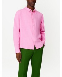 rosa Langarmhemd von Ami Paris