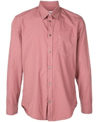 rosa Langarmhemd von Maison Margiela