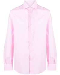rosa Langarmhemd von Mazzarelli