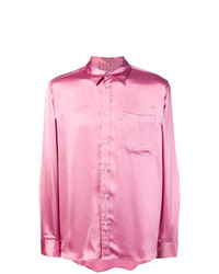 rosa Langarmhemd von MSGM