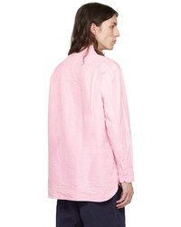 rosa Langarmhemd von Casey Casey