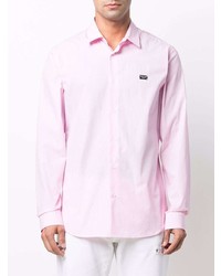rosa Langarmhemd von Philipp Plein