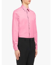 rosa Langarmhemd von Prada