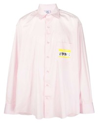 rosa Langarmhemd von Vetements