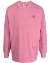 rosa Langarmshirt von AAPE BY A BATHING APE