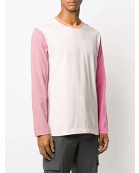 rosa Langarmshirt von Comme Des Garcons SHIRT