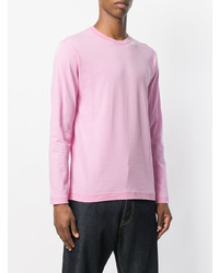 rosa Langarmshirt von Comme Des Garcons SHIRT