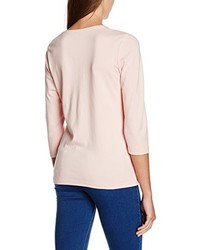 rosa Langarmshirt von Hajo