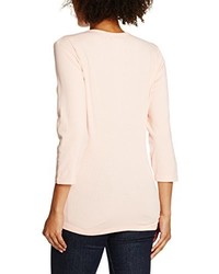 rosa Langarmshirt von Hajo