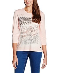 rosa Langarmshirt von Hajo