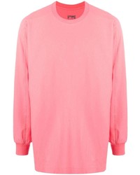 rosa Langarmshirt von Homme Plissé Issey Miyake