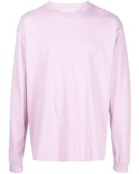 rosa Langarmshirt von John Elliott