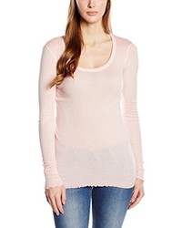 rosa Langarmshirt