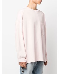 rosa Langarmshirt von Martine Rose