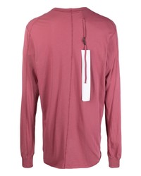 rosa Langarmshirt von 11 By Boris Bidjan Saberi