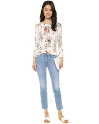 rosa Langarmshirt von Rebecca Taylor