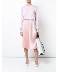 rosa Langarmshirt von Calvin Klein 205W39nyc