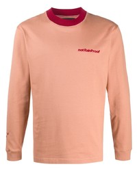 rosa Langarmshirt von Styland