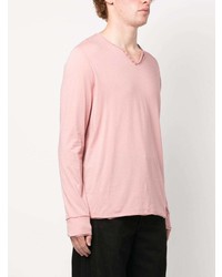 rosa Langarmshirt von Zadig & Voltaire