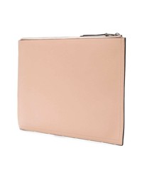 rosa Leder Clutch von Givenchy