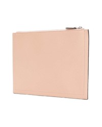 rosa Leder Clutch von Givenchy