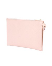 rosa Leder Clutch von Furla