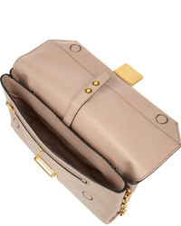 rosa Leder Clutch von Miu Miu