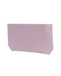 rosa Leder Clutch von Senreve