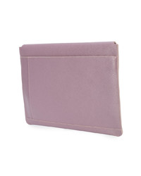 rosa Leder Clutch von Senreve