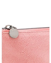 rosa Leder Clutch von Stella McCartney