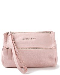 rosa Leder Clutch von Givenchy
