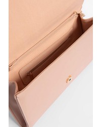 rosa Leder Clutch von ORSAY